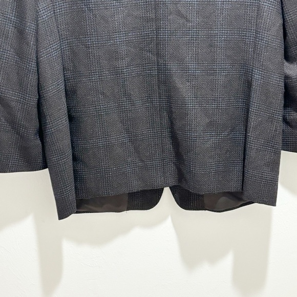 SAKS FIFTH AVENUE CANALI Men’s Charcoal Gray Sports Coat Blazer Wool Ita… - Picture 5 of 9